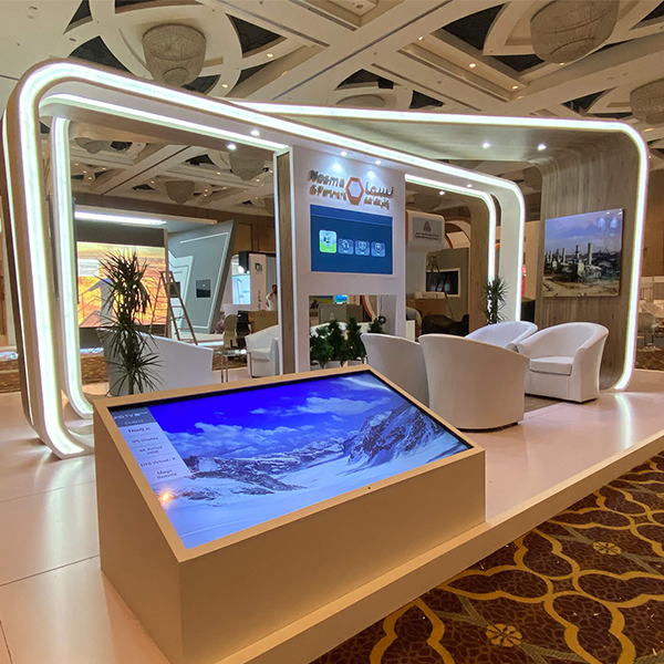 Nesma exhibition stand MENA